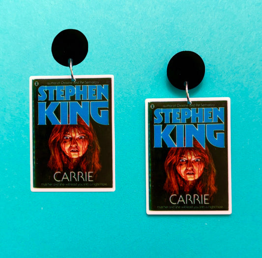 Carrie Book Drop Earrings