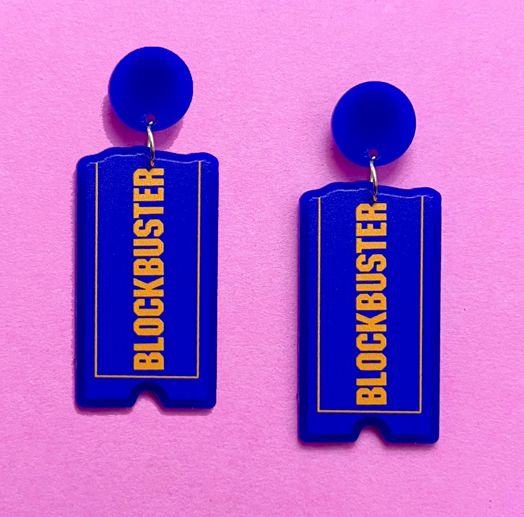 Blockbuster Drop Earrings