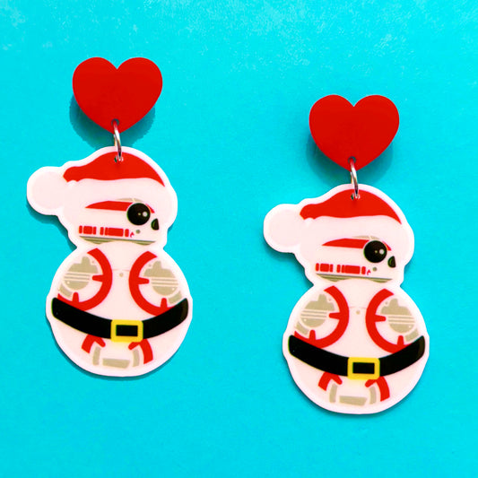 Santa BB Drop Earrings