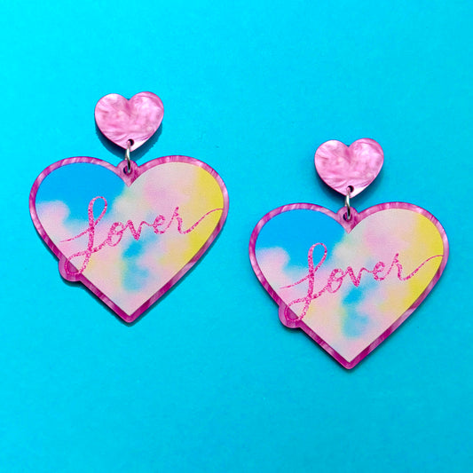 Lover Heart Drop Earrings