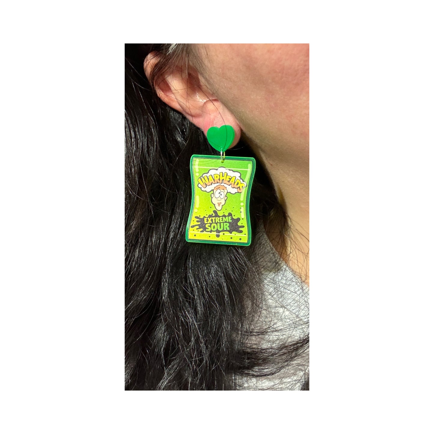 Warheads Drop Earrings