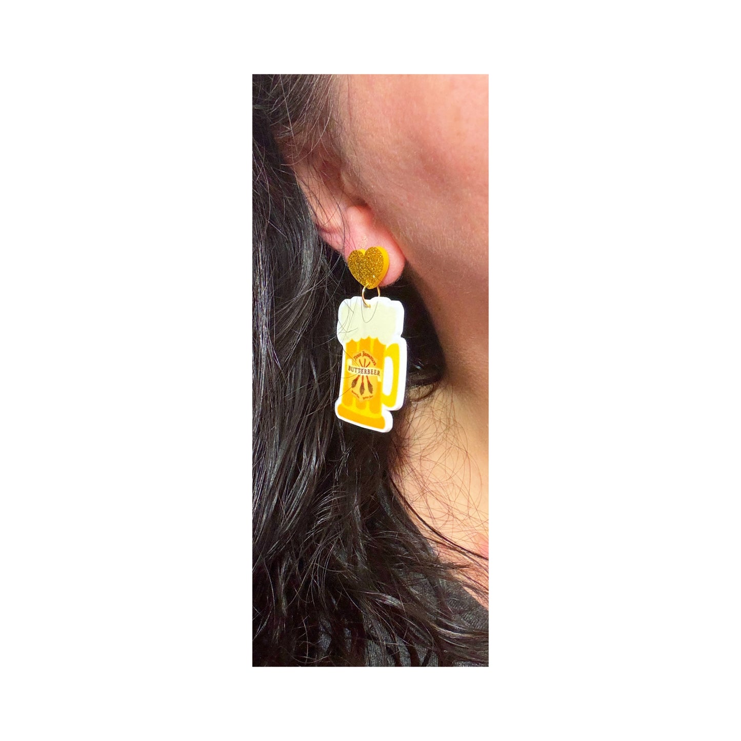 Wizard Beer Drop Earrings