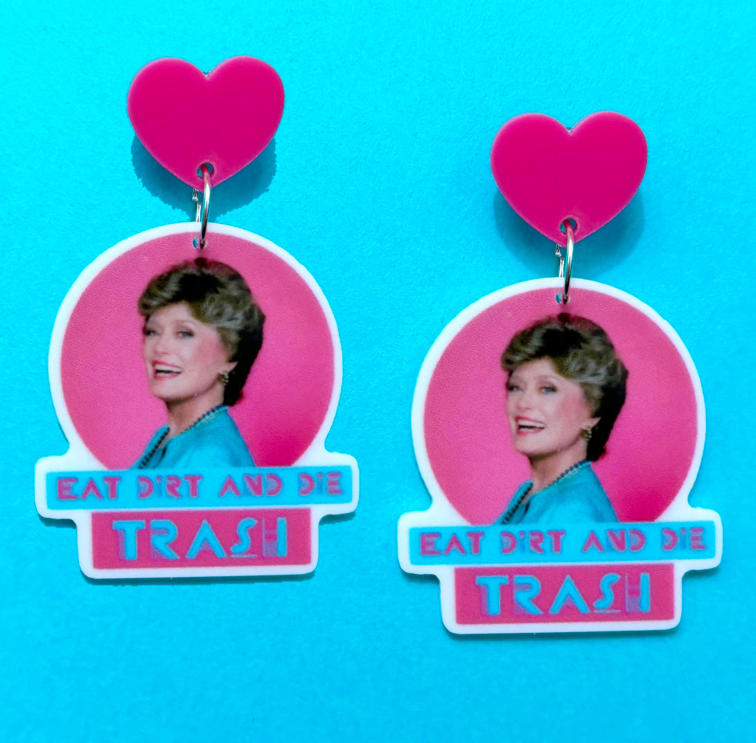 Blanche Golden Girls Drop Earrings