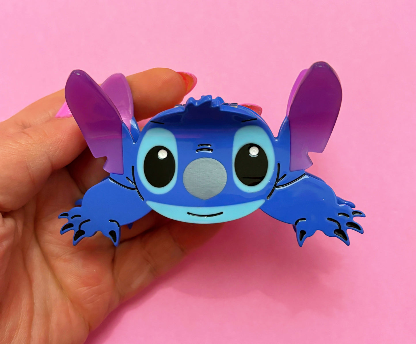 Stitch Hair Claw Clip