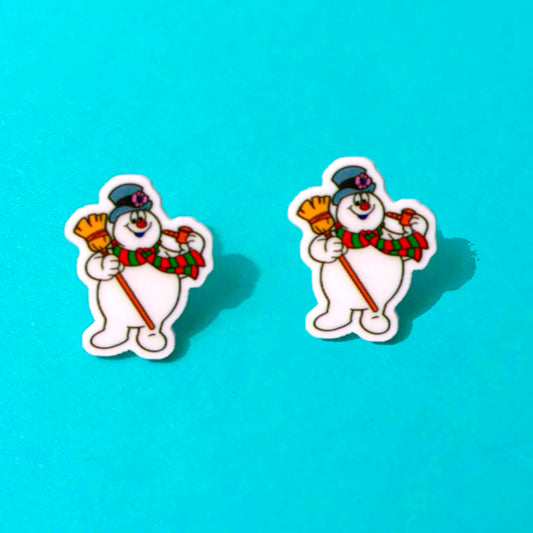 Frosty Post Earrings