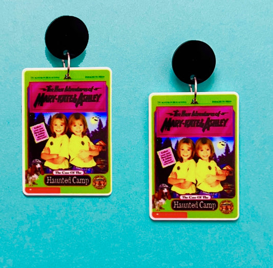 Haunted Camp Mary Kate & Ashley Drop Earrings