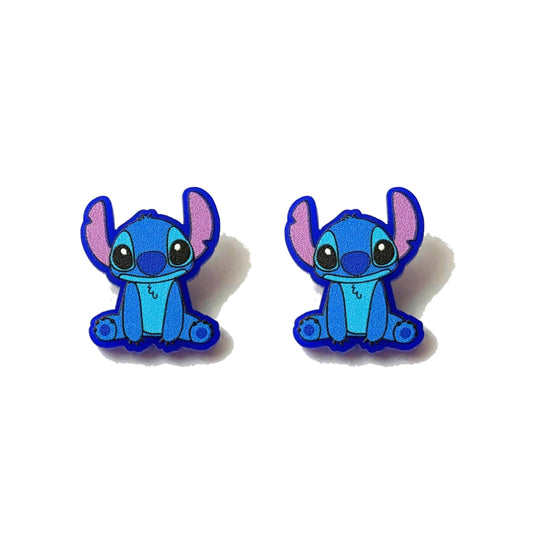 Stitch Post Earrings