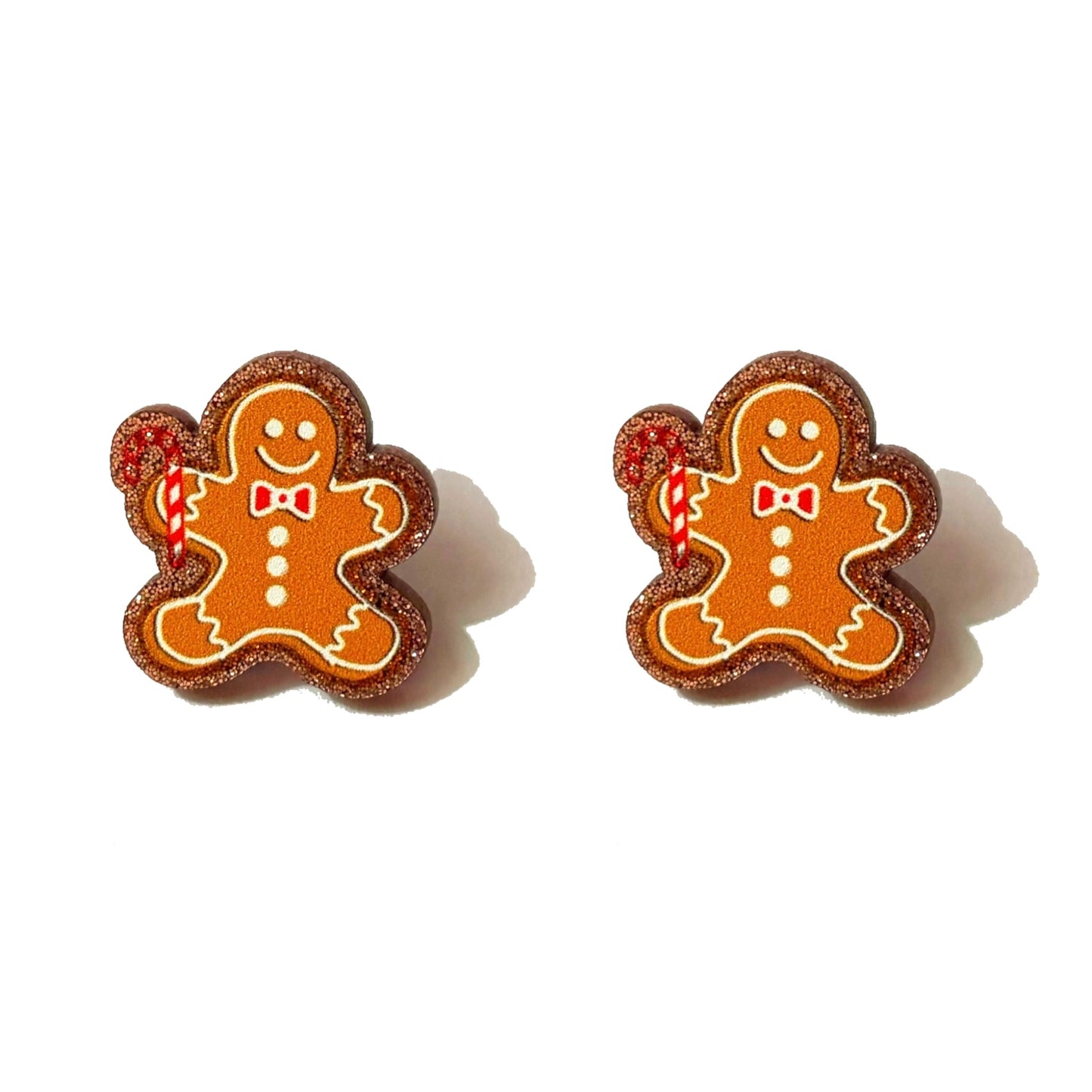 Gingerbread Post Earrings