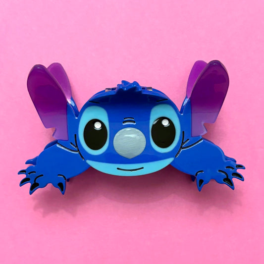 Stitch Hair Claw Clip