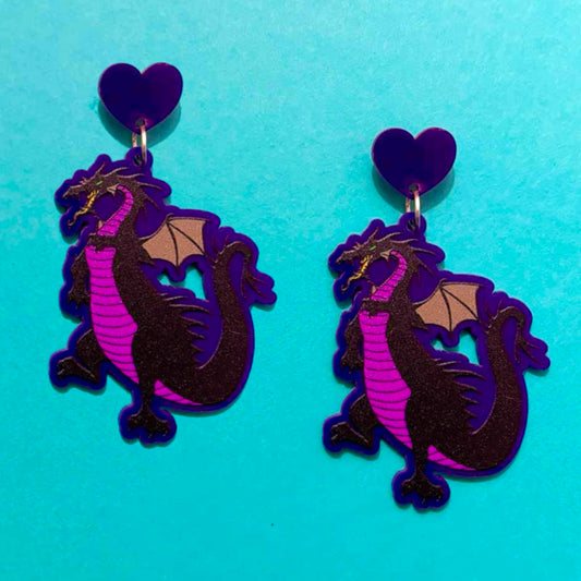 Villain Dragon Drop Earrings