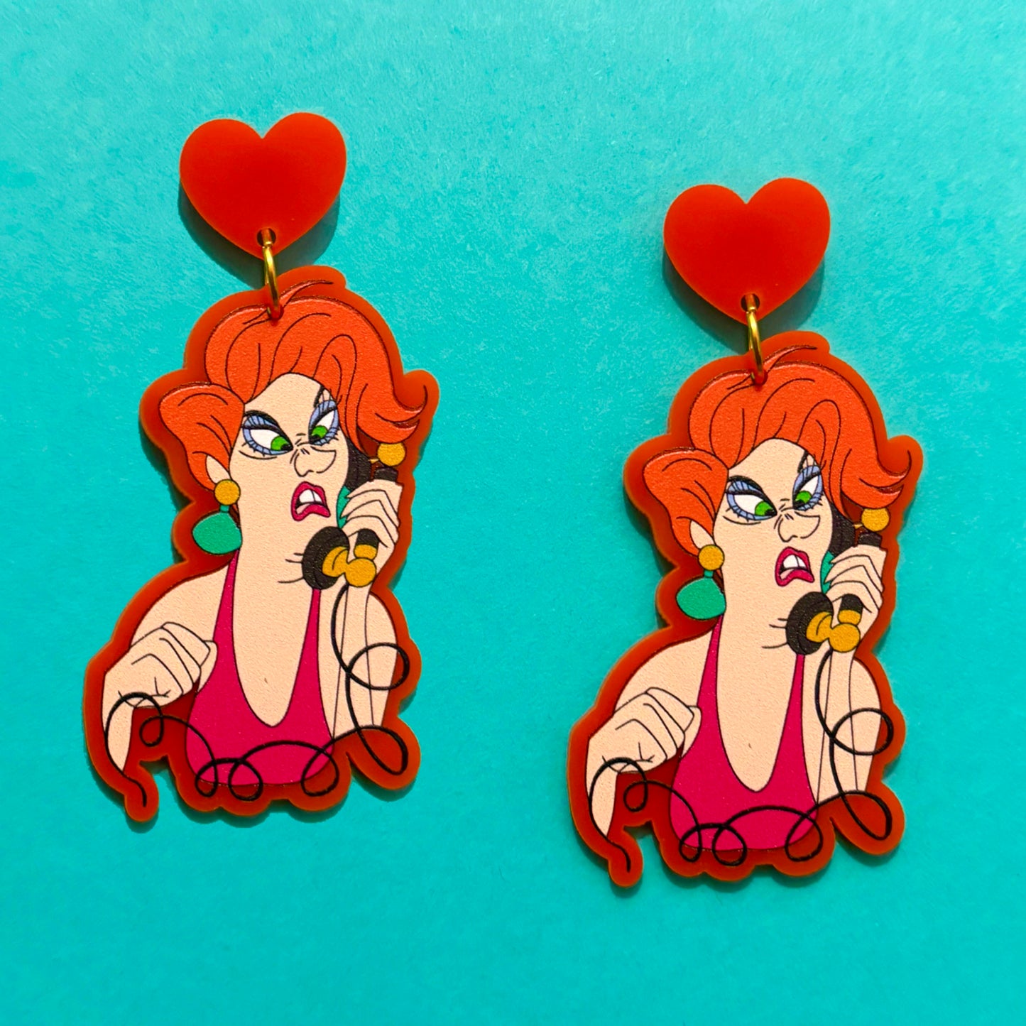 Madame Medusa Drop Earrings