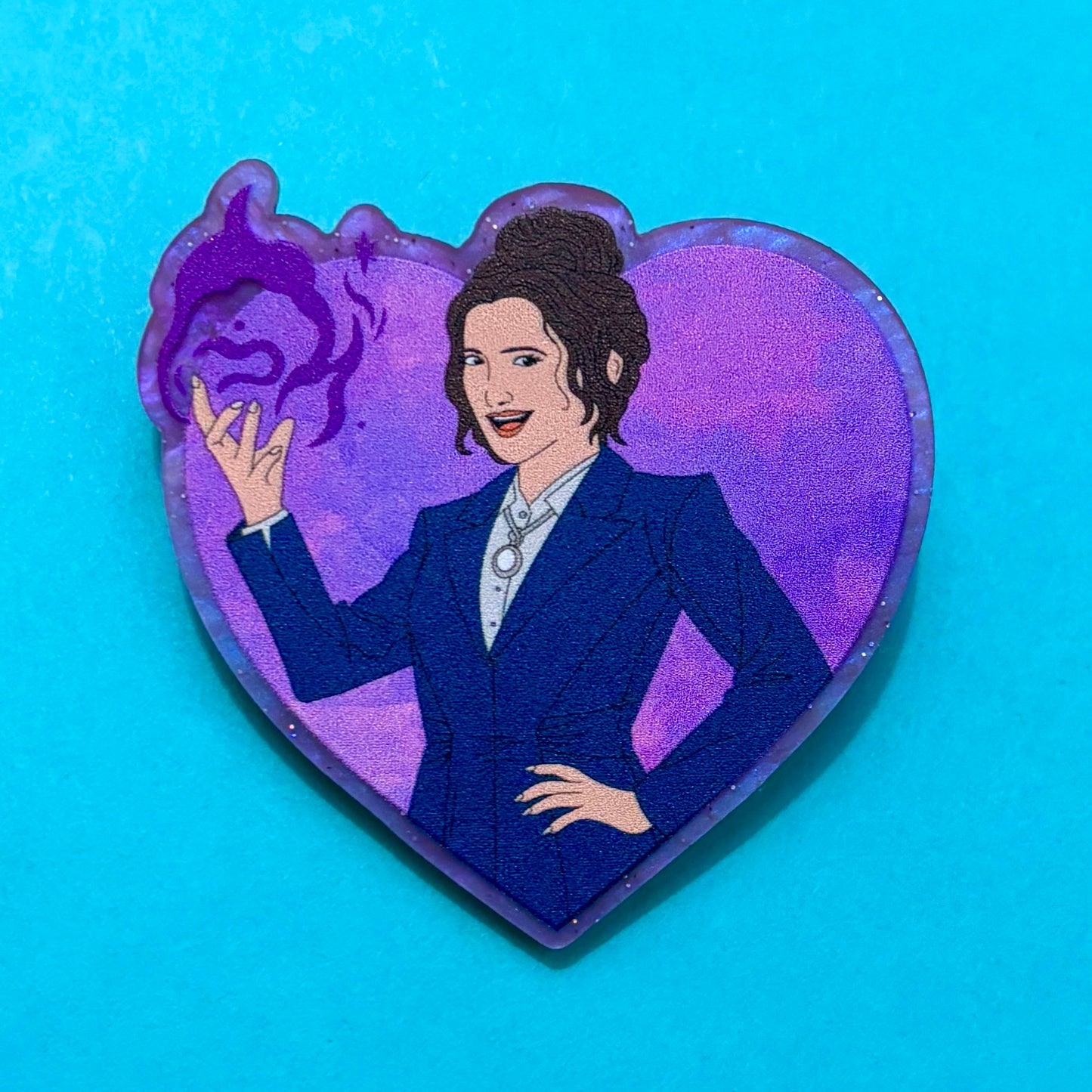 Agatha Heart Pin