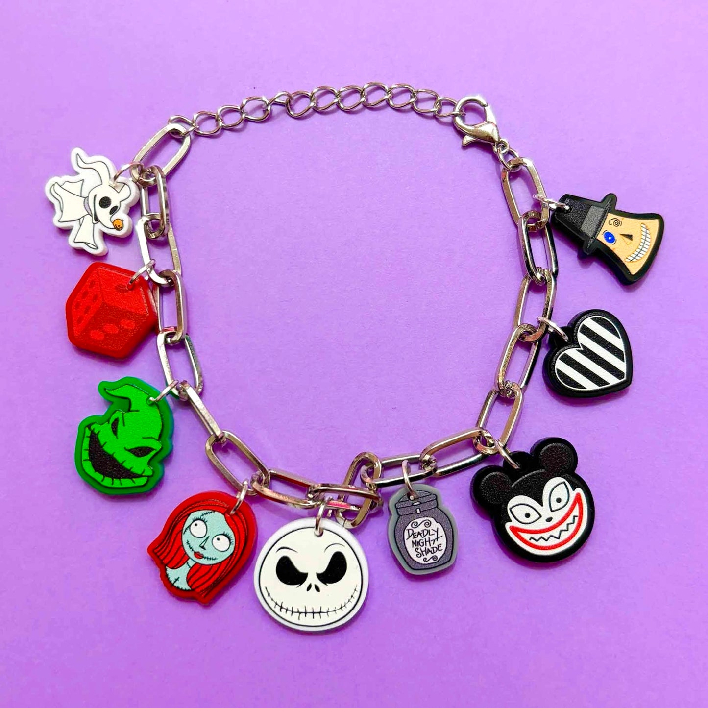 Nightmare Friends Charm Bracelet