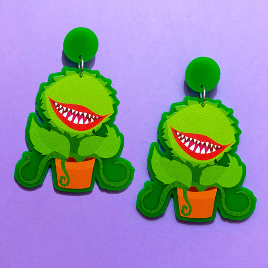 Audrey II Drop Earrings