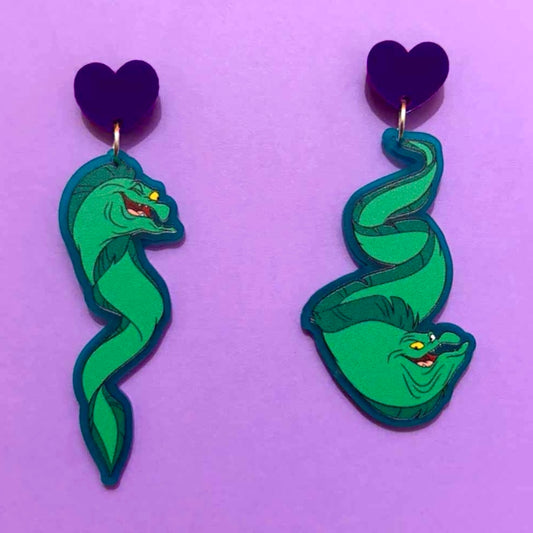 Evil Eels Drop Earrings