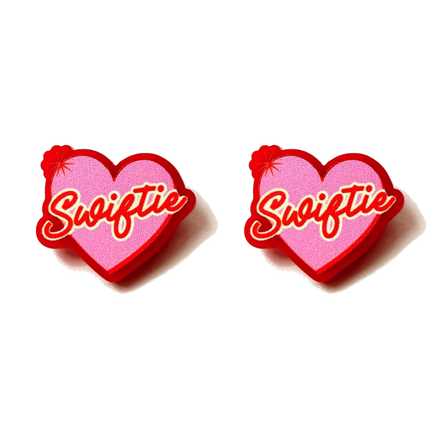 Swiftie Heart Post Earrings