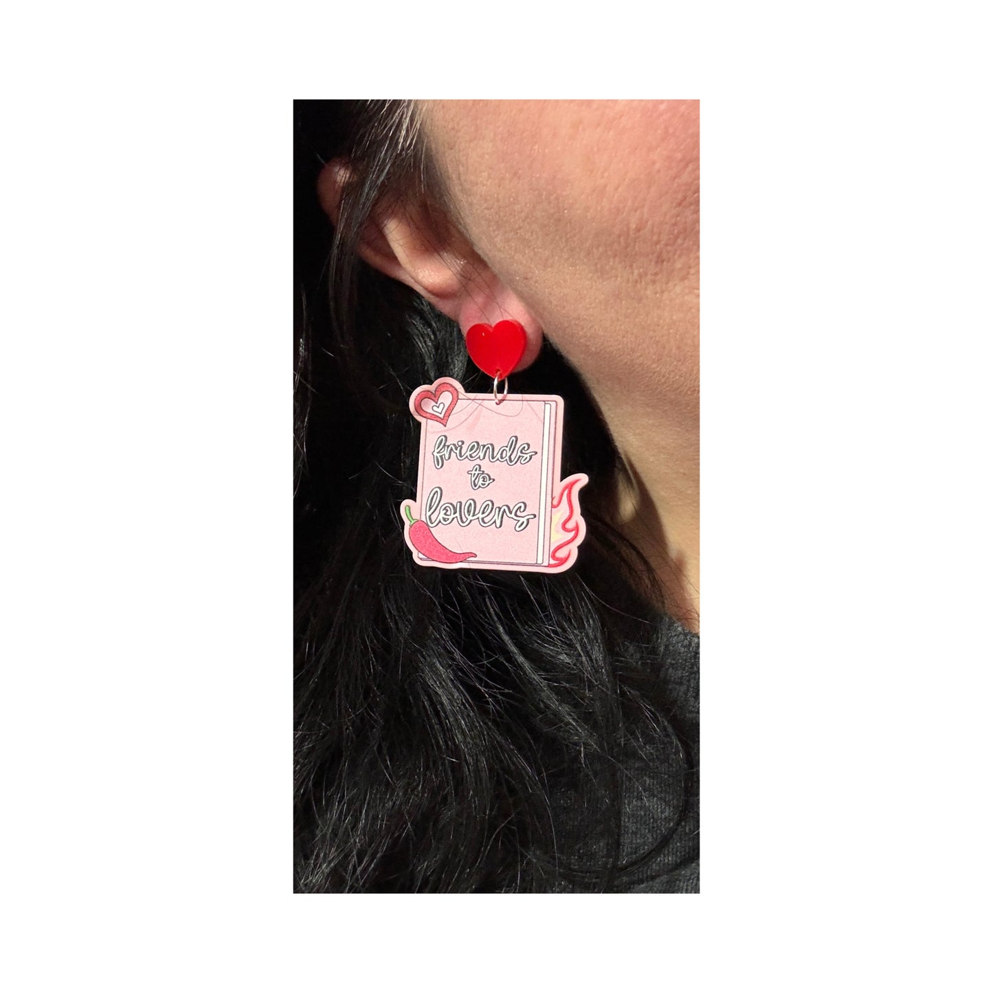 Friends To Lovers Drop Earrings