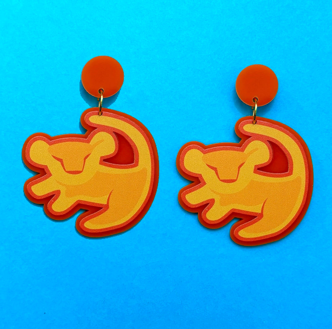 Baby Simba Drop Earrings