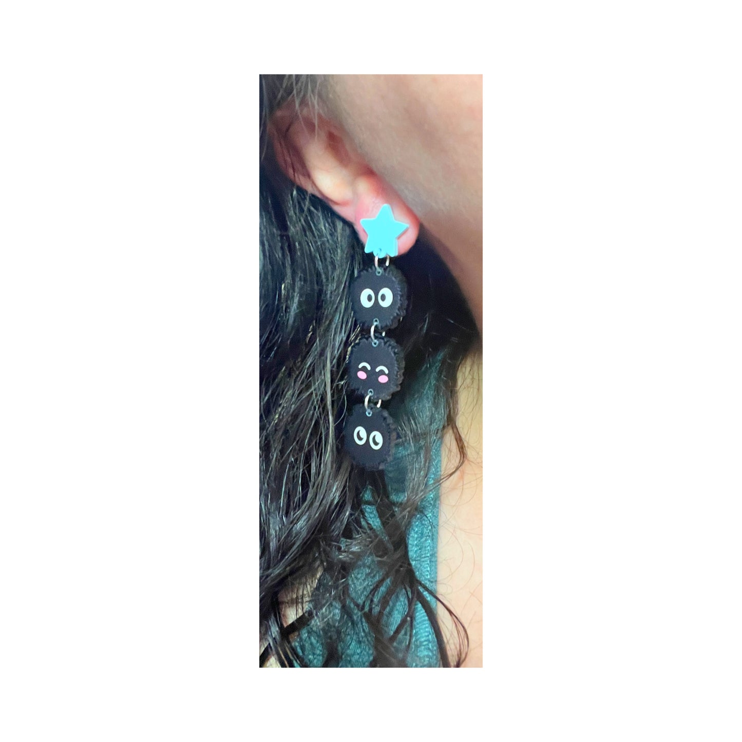 Soot Sprites Tiered Drop Earrings