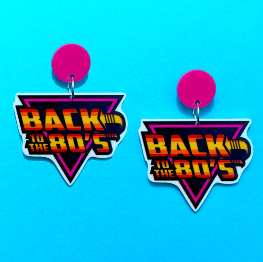 Back to the 80s Drop Earrings