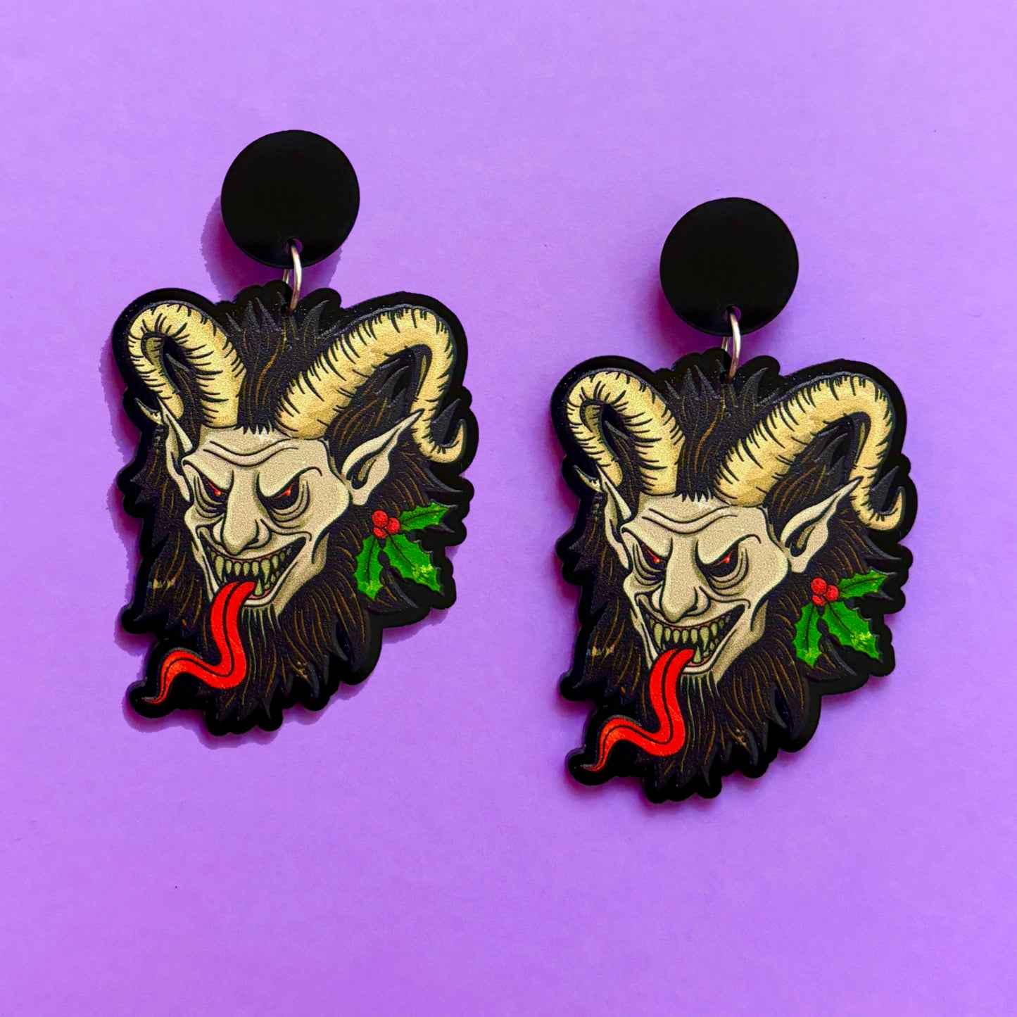 Krampus Drop Earrings