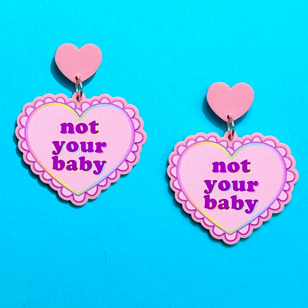 Not Your Baby Drop Earrings