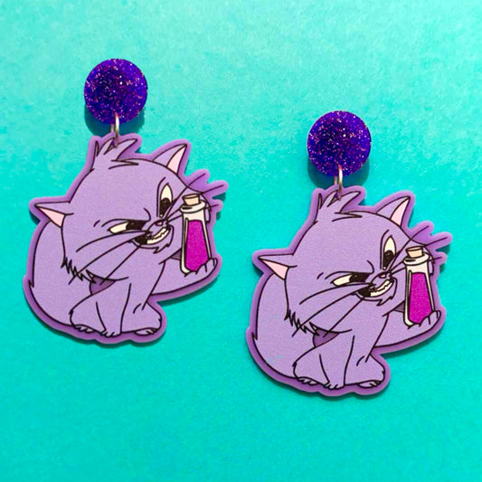 Cat Yzma Drop Earrings