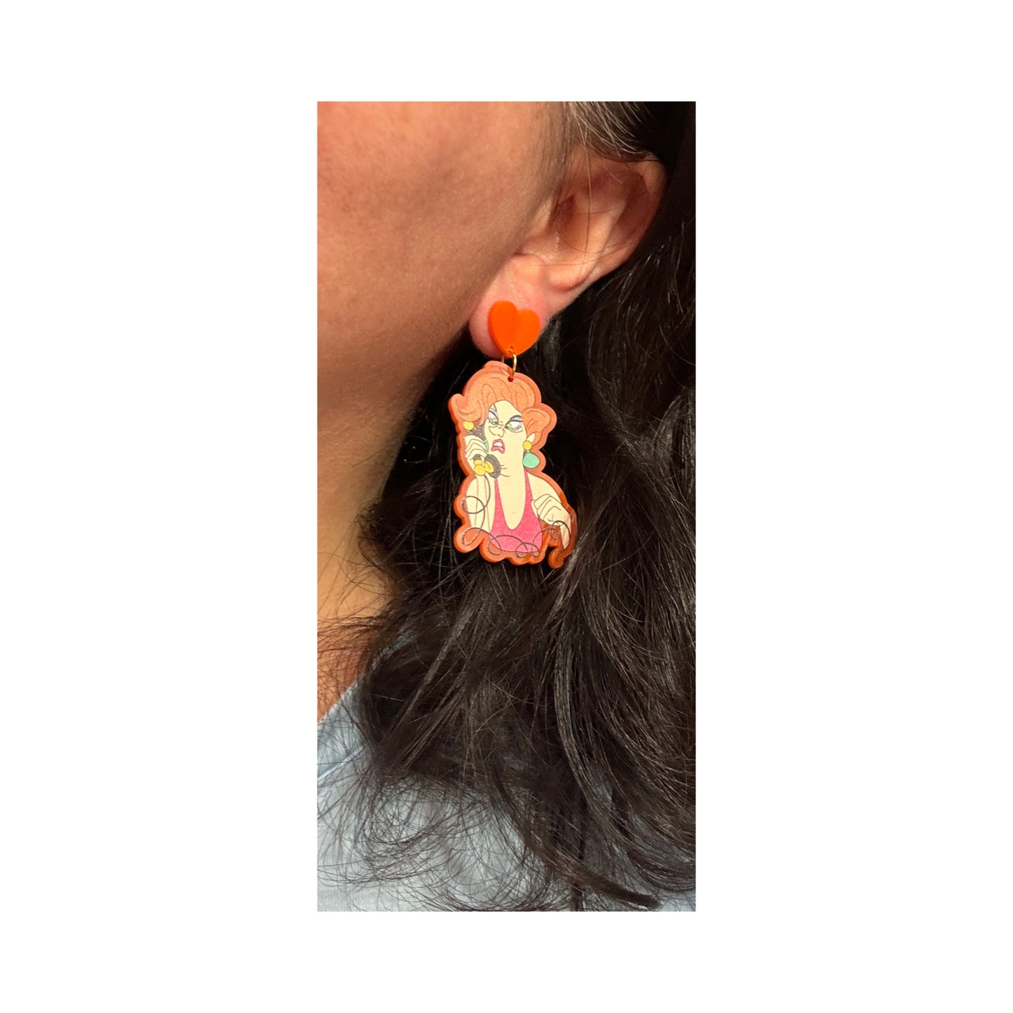 Madame Medusa Drop Earrings