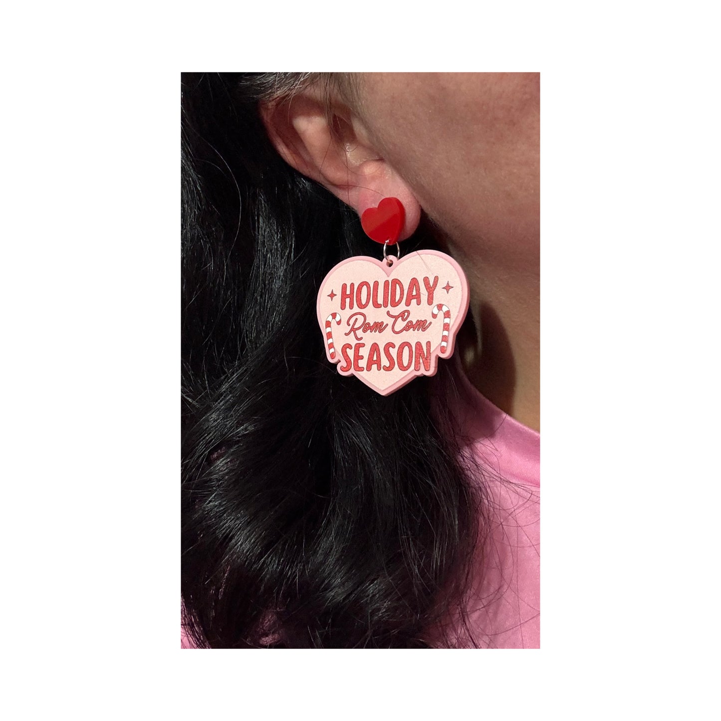 Holiday Rom Com Season Drop Earrings