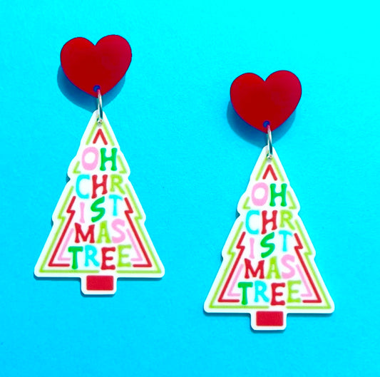 FREE GIFT - Oh Christmas Tree Drop Earrings