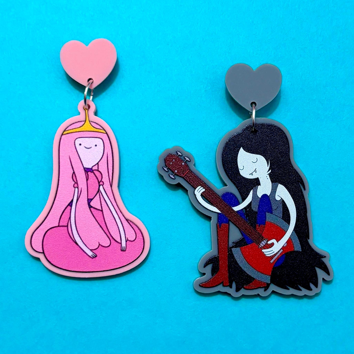 Bubblegum & Marceline Drop Earrings