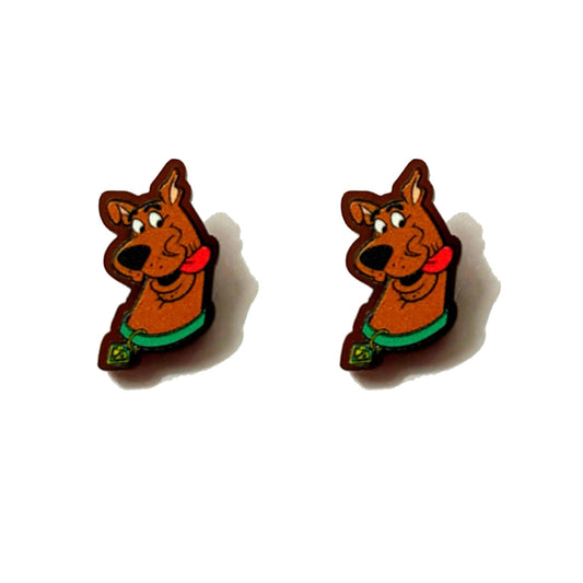 Scooby Post Earrings