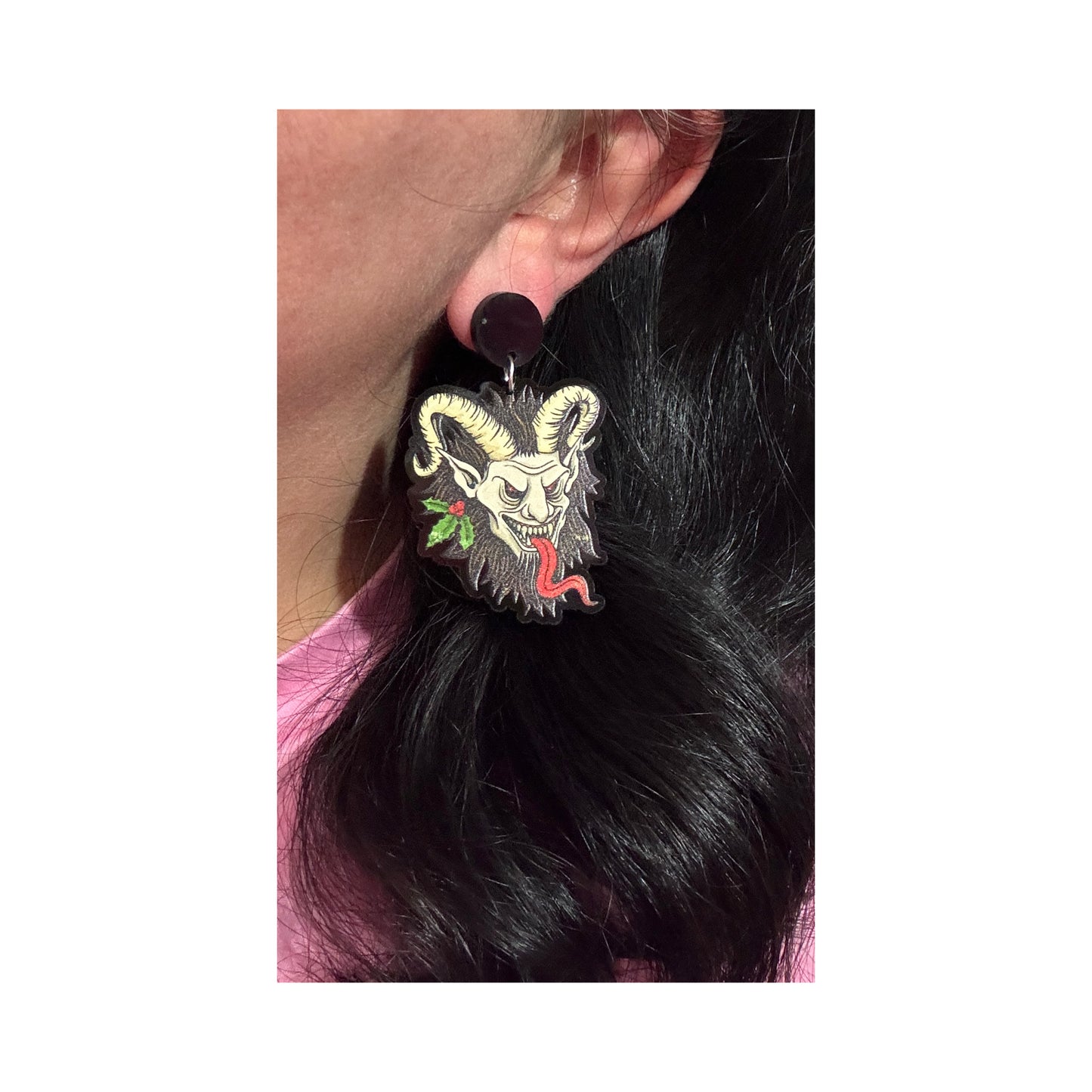 Krampus Drop Earrings