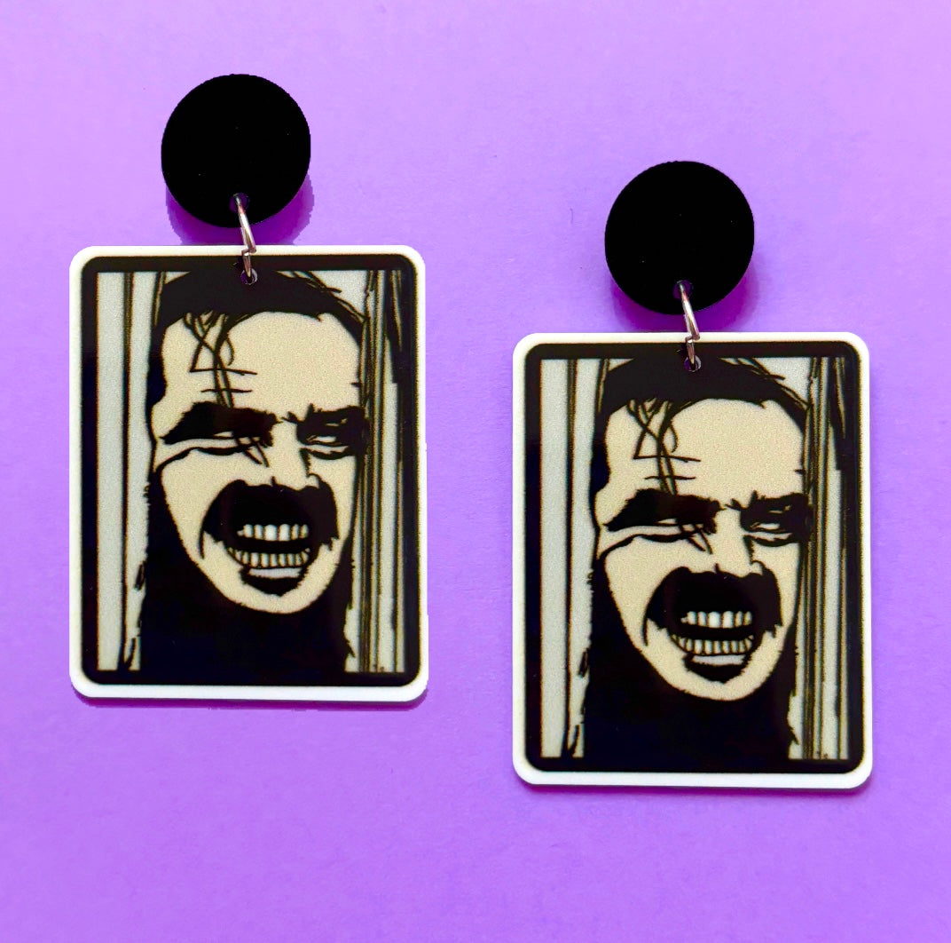 Here’s Johnny The Shining Drop Earrings