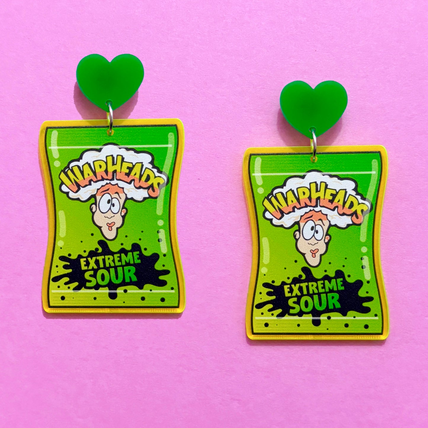 Warheads Drop Earrings