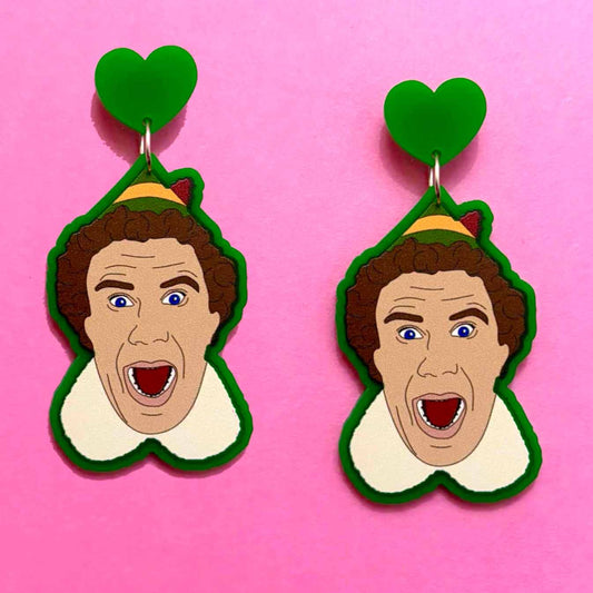 Buddy The Elf Drop Earrings