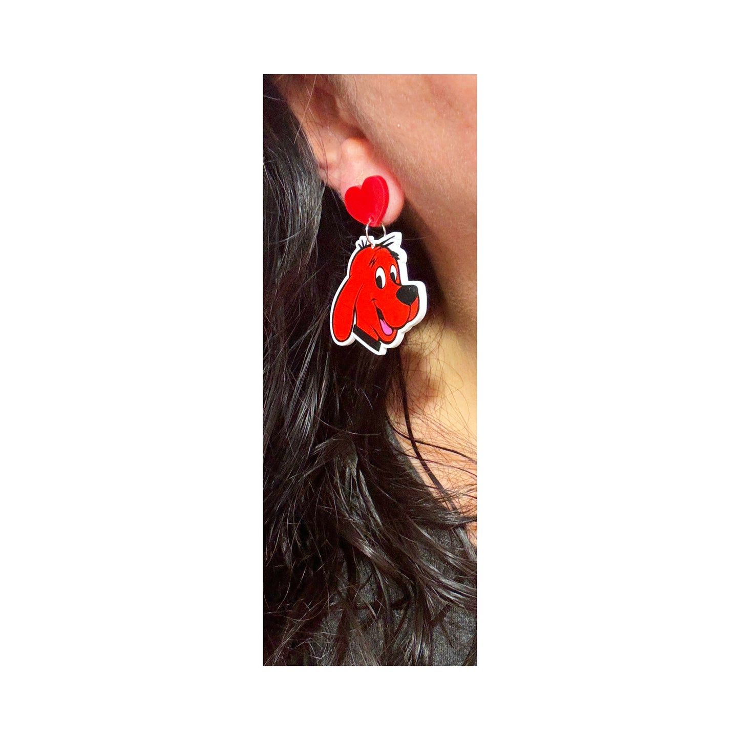 Clifford  Acrylic Drop Earrings