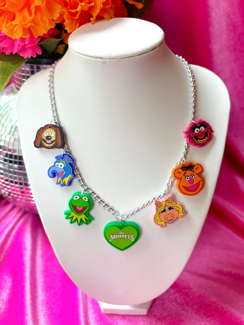 Puppet Pals Charm Necklace