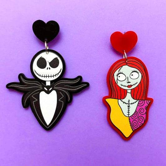 Jack & Sally Drop Earrings