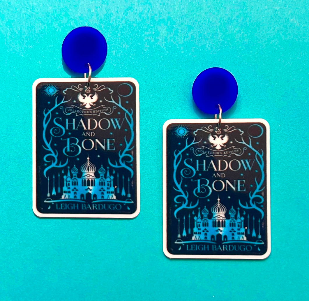 Shadow & Bone Drop Earrings