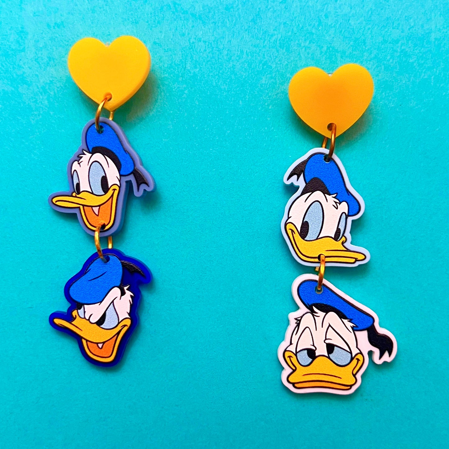 Sailor Duck Tiered Drop Earrings