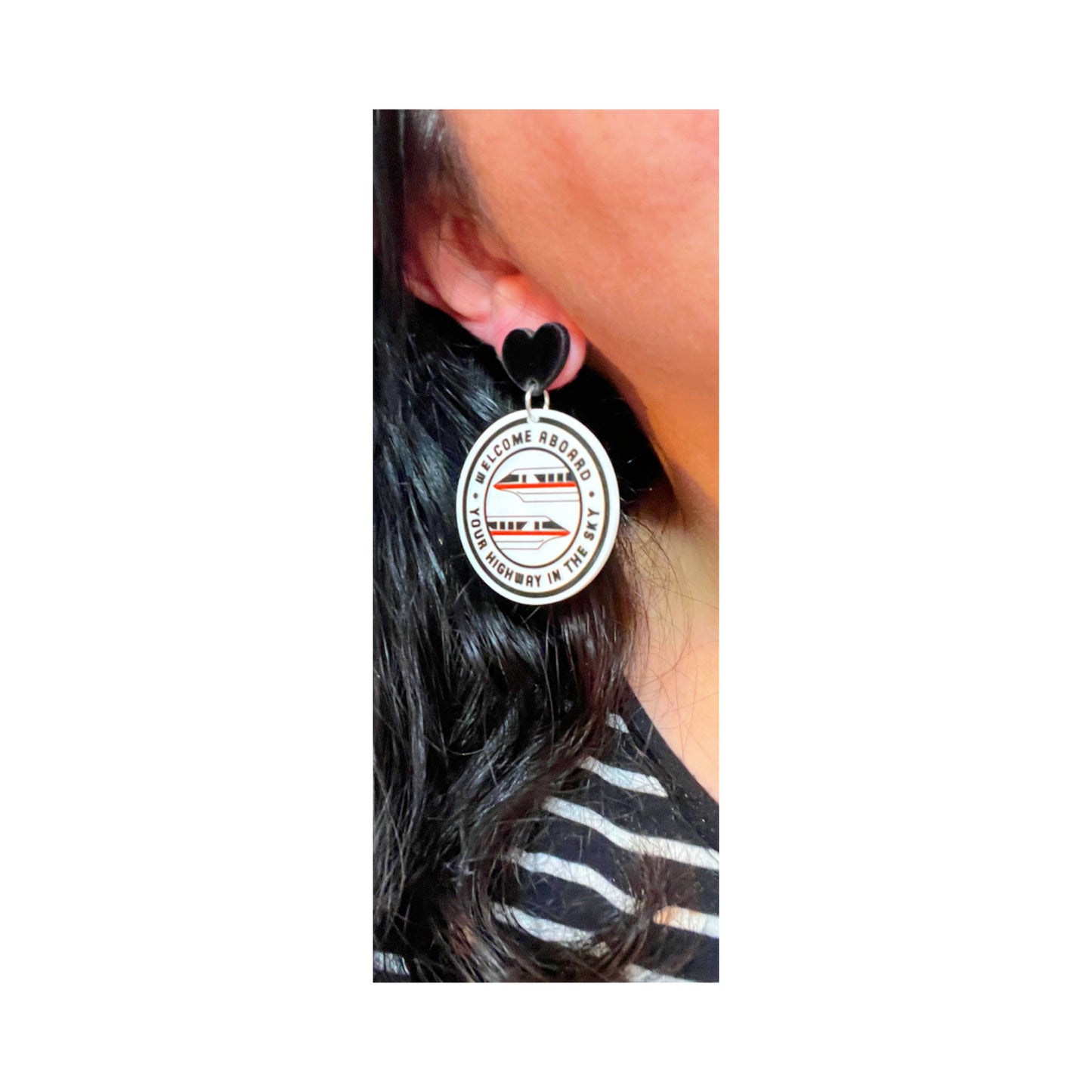 Highway in The Sky Drop Earrings