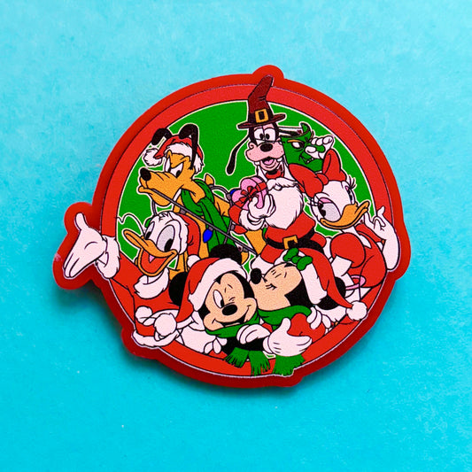 Mouse & Friends Holiday Pin