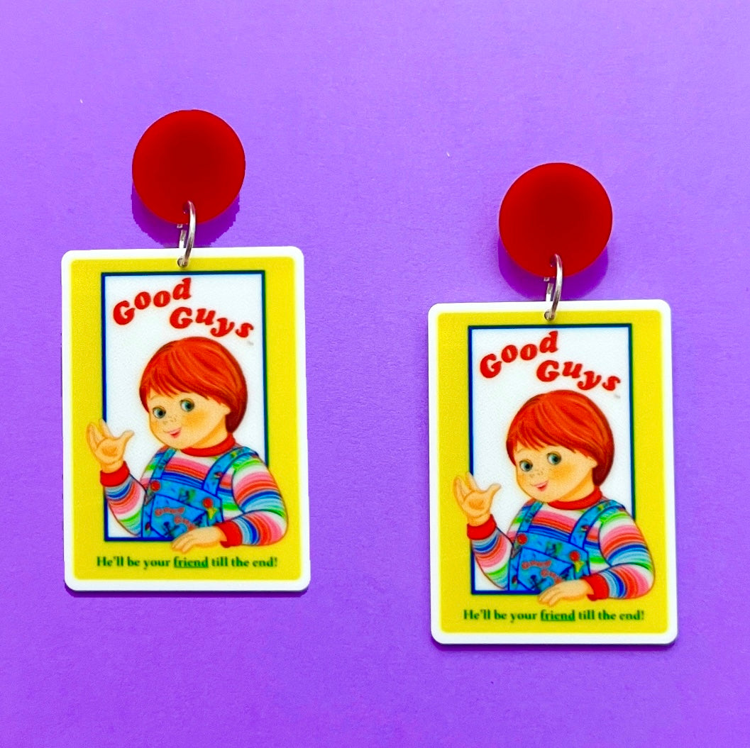 Chucky Good Guys Drop Earring