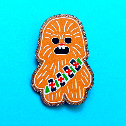 Chewie Gingerbread Pin