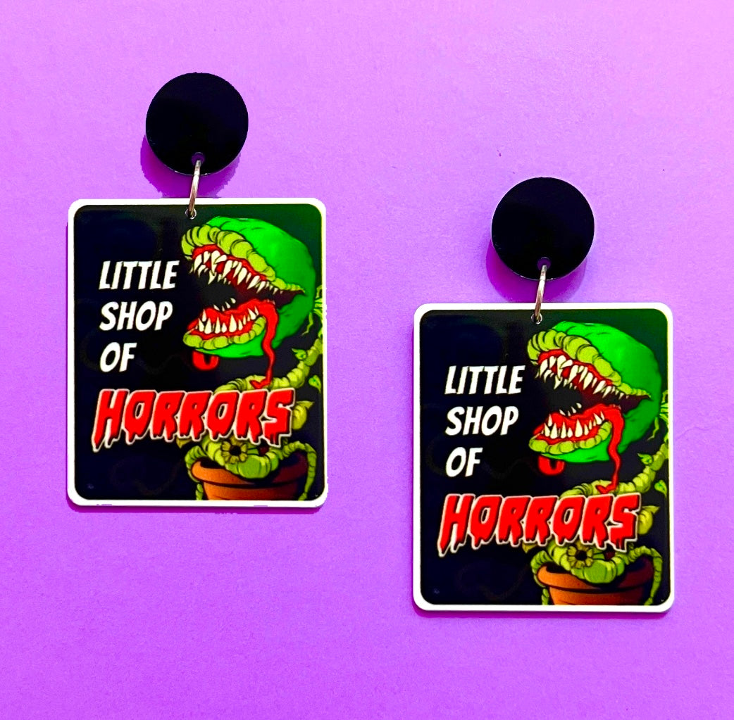 Little Shop Of Horrors Drop Earrings