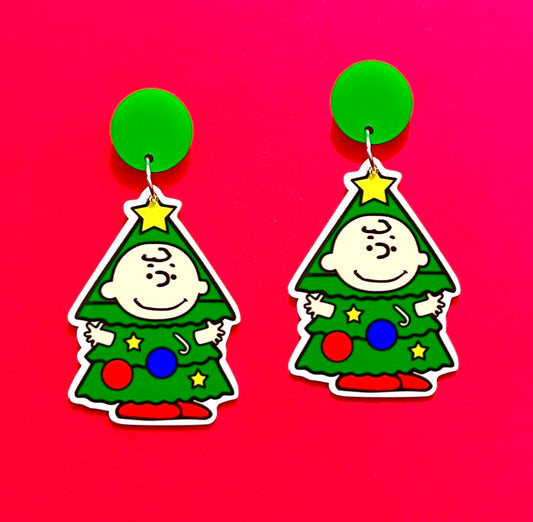 Charlie Tree Drop Earrings