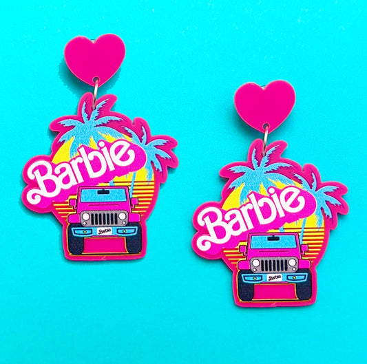 90s Doll Jeep Drop Earrings