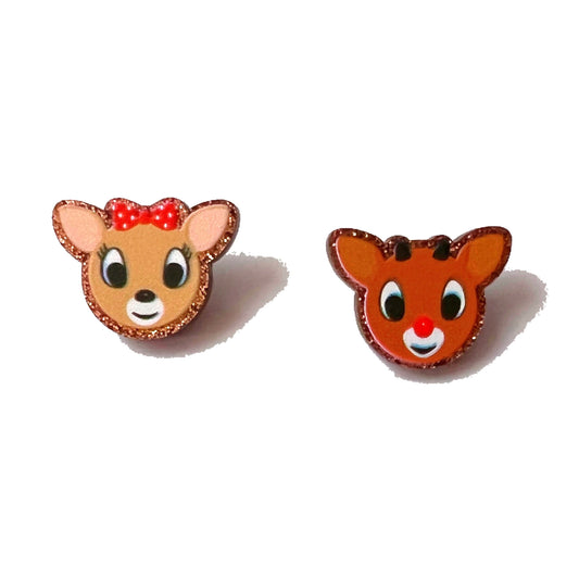 Rudolph & Clarice Post Earrings